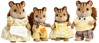 Mua bán EPOCH CO SYLVANIAN FAMILIES FS-17 WALNUT SQUIRREL FAMILY